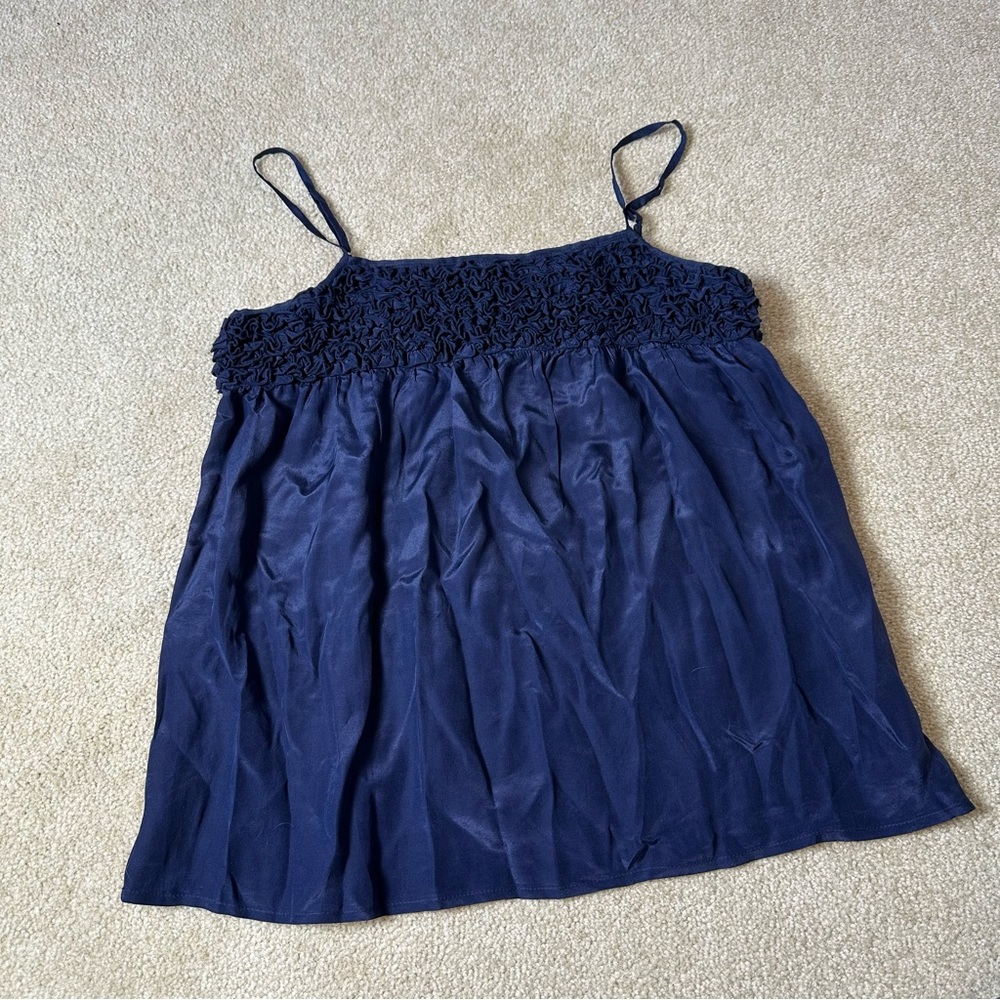Silk 525 America Dark Blue Tank Top Camisole